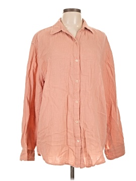 Wilfred Free Long Sleeve Button-Down Shirt (view 1)