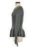 Rebecca Taylor Gray Pullover Sweater Size S - photo 5