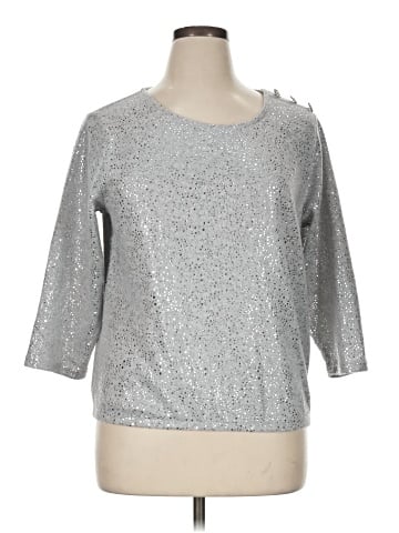 Adrienne Vittadini Pullover Sweater (view 1)