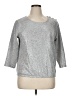 Adrienne Vittadini Metallic Silver Pullover Sweater Size XL - photo 1