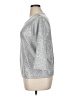 Adrienne Vittadini Metallic Silver Pullover Sweater Size XL - photo 5