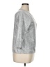 Adrienne Vittadini Metallic Silver Pullover Sweater Size XL - photo 4
