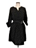 Mossimo Polka Dots Black Casual Dress Size L - photo 1