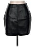 Superdown 100% Polyester Black Faux Leather Skirt Size M - photo 2
