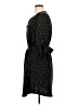 Mossimo Polka Dots Black Casual Dress Size L - photo 5