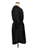 Mossimo Polka Dots Black Casual Dress Size L - photo 4