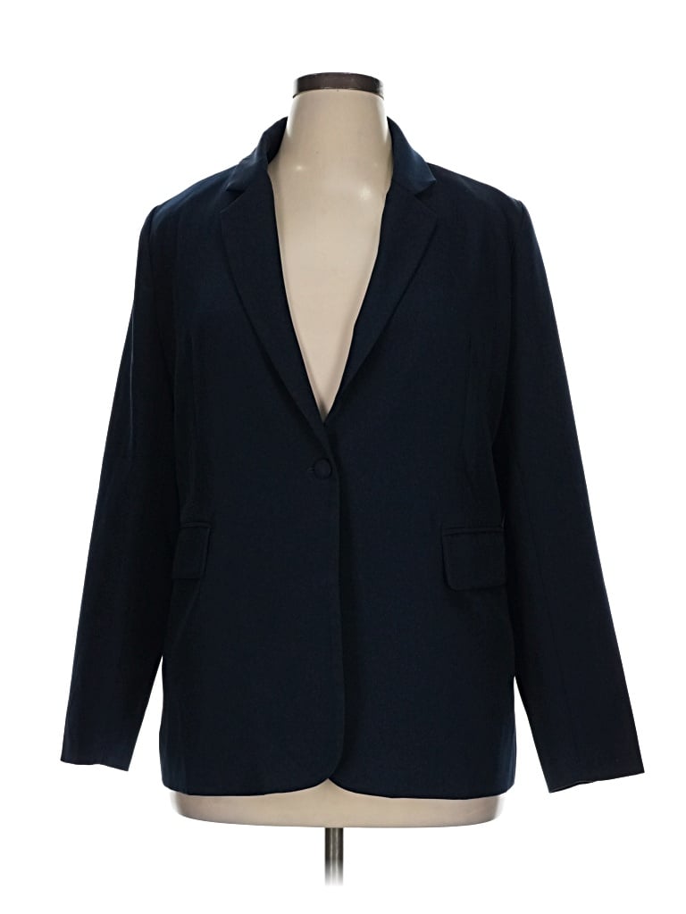 Pre-owned Unbranded Blazer Jacket In Blue