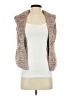 Me Jane 100% Polyester Tan Faux Fur Vest Size XS - photo 1