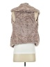 Me Jane 100% Polyester Tan Faux Fur Vest Size XS - photo 2