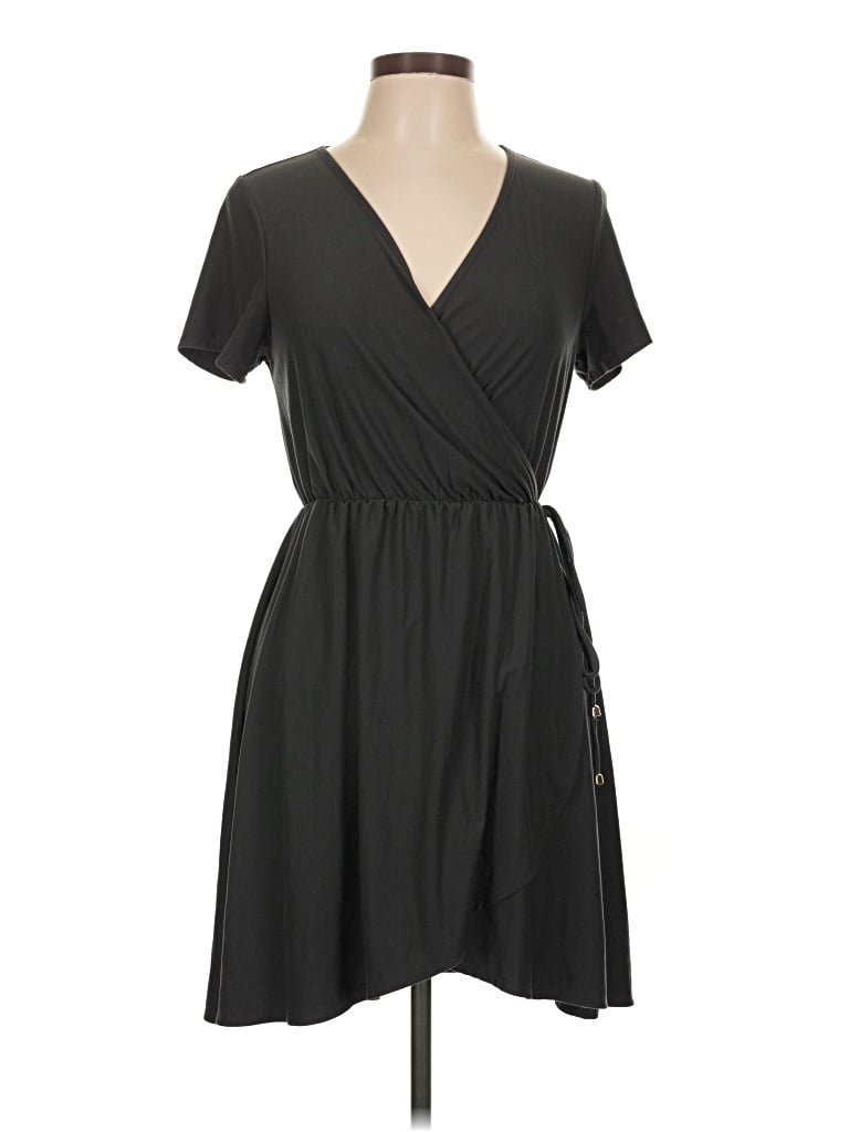 Pre-owned Assorted Brands Casual Dress In Black