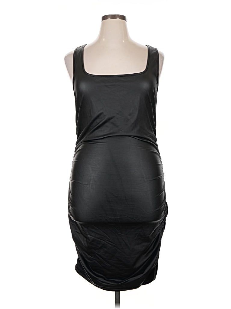 Pre-owned Shein Curve Cocktail Dress In Black