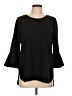 Suzy Shier Black 3/4 Sleeve Top Size L - photo 1