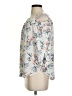 Iz Byer 100% Polyester Blue 3/4 Sleeve Blouse Size S - photo 5