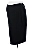 Storq Solid Black Formal Skirt Size 4 Maternity - photo 1