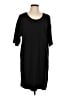 Cos Solid Black Casual Dress Size L - photo 1