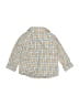 Mayoral Checkered-gingham Yellow Long Sleeve Button-Down Shirt 9-12 MO / 12 MO - photo 2