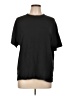 Rag & Bone 100% Cotton Solid Black Short Sleeve Turtleneck Size L - photo 1