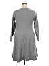 ELOQUII Solid Gray Casual Dress Size 18 Plus - photo 2