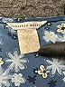 Jonathan Martin 100% Polyester Floral Blue Casual Dress Size 9 - photo 7