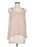 H&M 100% Polyester Pink Sleeveless Blouse Size 6 - photo 1