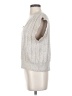 Cupcakes & Cashmere Silver Sweater Vest Size S - photo 5