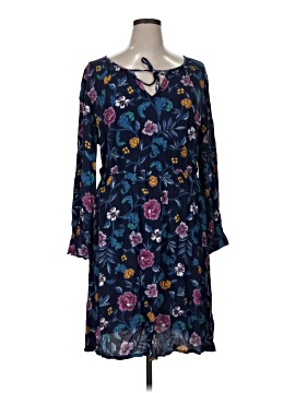 old navy blue floral long sleeve dress There's Always Hope Navy Floral Dress  Shop the Mint