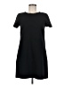 Magaschoni Solid Black Casual Dress One size (estimated) - photo 1