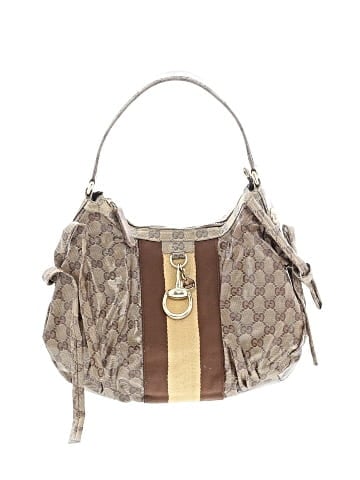 Gucci GG Supreme Crystal Web Hobo Bag (view 1)