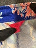 Lilly Pulitzer 100% Cotton Print Blue Casual Pants Size S - photo 7