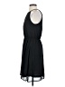 H&M 100% Polyester Solid Black Casual Dress Size 4 - photo 5