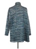 Caroline Rose 100% Polyester Stripes Blue Cardigan Size L - photo 2