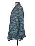 Caroline Rose 100% Polyester Stripes Blue Cardigan Size L - photo 5