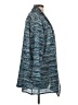 Caroline Rose 100% Polyester Stripes Blue Cardigan Size L - photo 4