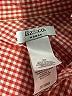Liz & Co. Checkered-gingham Red 3/4 Sleeve Button-Down Shirt Size 3X - photo 7