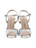 De Blossom Collection Silver Sandals Size 5 1/2 - photo 2