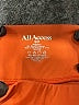 All Access Solid Orange Active Pants Size S - photo 7