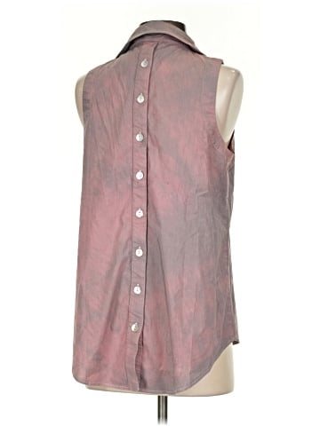 Finley Sleeveless Button-Down Shirt (view 2)