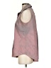 Finley Pink Sleeveless Button-Down Shirt Size S - photo 5