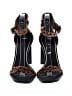 Rag & Bone Animal Print Brown Tan Sandals Size EU 38 - photo 2