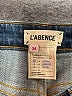 L'Agence Blue Jeans Size 24 waist - photo 7
