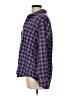 Grayson 100% Cotton Plaid Blue Long Sleeve Button-Down Shirt Size 10 - photo 5