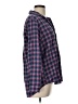 Grayson 100% Cotton Plaid Blue Long Sleeve Button-Down Shirt Size 10 - photo 4