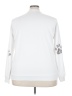 Unbranded 100% Polyester White Sweatshirt Size 3X - photo 2