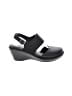 Born Crown Black Wedges Size 10 - photo 1