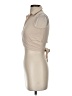 Shein 100% Polyester Tan Sleeveless Blouse Size 2 - photo 5