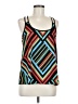 Eyeshadow 100% Polyester Teal Sleeveless Top Size M - photo 1