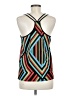 Eyeshadow 100% Polyester Teal Sleeveless Top Size M - photo 2