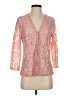 Assorted Brands Pink 3/4 Sleeve Blouse Size S - photo 1