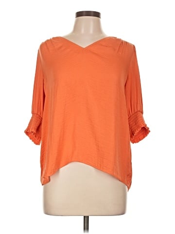 Maison d' Amelie 3/4 Sleeve Top (view 1)