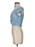 Urban Romantics Blue Short Sleeve Top Size S - photo 5